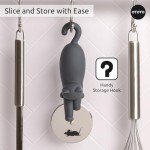 OTOTO Cat Pizza Cutter Wheel - Fun Kitchen Gadget