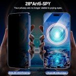 iPhone 15 Pro Max Privacy Screen Protector - 2 Pack