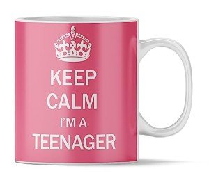 Keep Calm I'm a Teenager Mug for Girls