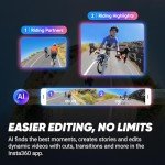 Insta360 X4 Waterproof 8K Cycling Action Camera