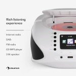 AUNA Roadie Smart Bluetooth CD Boombox