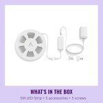 WiZ Smart RGB LED Strip Light - 5m, 16M Colors