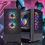 STGsivir Gaming PC with Intel i5 and RX 590