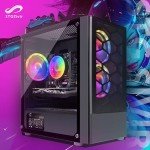STGsivir Gaming PC with Intel i5 and RX 590
