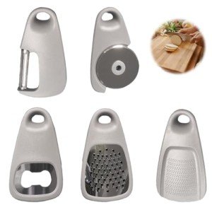 5-in-1 Stainless Steel Kitchen Gadget Set