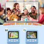 Kids Instant Print Camera with 32GB Card & Paper