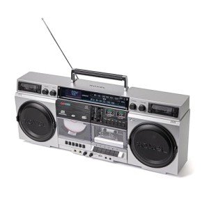 Roxel Camden Retro Boombox with Bluetooth and Radio