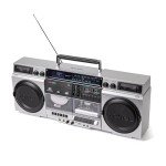Roxel Camden Retro Boombox with Bluetooth and Radio