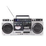 Roxel Camden Retro Boombox with Bluetooth and Radio