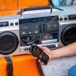 Roxel Camden Retro Boombox with Bluetooth and Radio