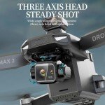 Teeggi KF104 MAX2 4K Drone with Remote Screen
