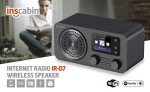 Inscabin D7 Digital Radio with Spotify & Bluetooth