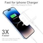 Fast Charge 2-Pack USB-C iPhone Charger & Cable