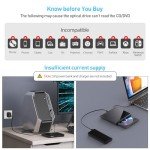 Portable USB 3.0 External CD/DVD Drive for Laptops