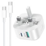 Samsung 25W Fast Charger & USB Type-C Cable
