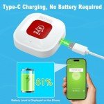 DAYTECH Smart SOS Wireless Panic Button for Seniors