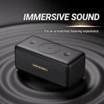 BOGASING M5 Portable Bluetooth Speaker with Punchy Bass