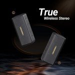 BOGASING M5 Portable Bluetooth Speaker with Punchy Bass