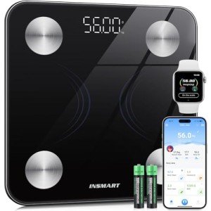 Smart Bluetooth Body Fat Scale with App