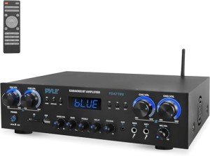 Pyle 800W Bluetooth Mini Home Amplifier