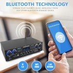 Pyle 800W Bluetooth Mini Home Amplifier