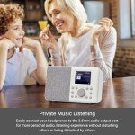 MangoKit MD3 Portable DAB Bluetooth Radio - Grey