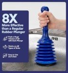Luigi's Powerful Sink and Drain Plunger