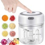 Portable Electric Mini Food Chopper and Blender