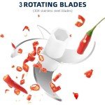 Portable Electric Mini Food Chopper and Blender