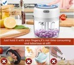 Portable Electric Mini Food Chopper and Blender