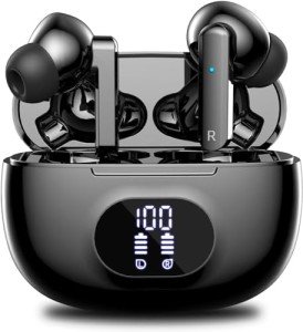 Bluetooth 5.3 Wireless Earbuds with Noise Canceling