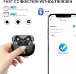 Bluetooth 5.3 Wireless Earbuds with Noise Canceling