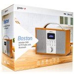 Groov-e Boston Portable DAB & FM Radio with Bluetooth