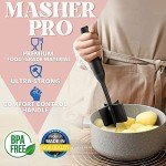 5-Blade Heat-Resistant Meat Chopper & Masher