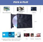 Portable USB 3.0 External CD DVD Drive