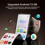 Fanvace 96GB Bluetooth MP3 Player with Touchscreen