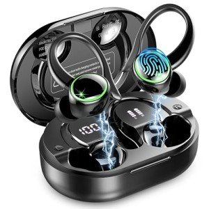 Matast Wireless Earbuds with Noise Cancelling & 50H Playtime