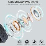 Matast Wireless Earbuds with Noise Cancelling & 50H Playtime