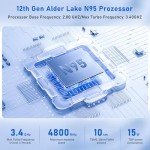 NIAKUN Mini PC with 12th Gen Alder Lake Processor