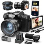 NBD 5K Digital Camera with WiFi and Lenses
