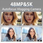 NBD 5K Digital Camera with WiFi and Lenses