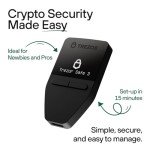 Trezor Safe 3 Crypto Hardware Wallet - Stellar Silver