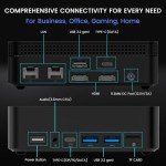 Azeyou Mini PC - Intel N100, 16GB RAM, 1TB SSD