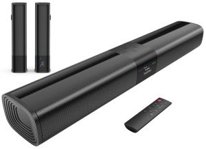 Detachable 20” Sound Bar for Smart TVs