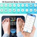 INSMART Bluetooth Smart Scale for Body Composition