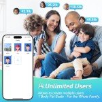 INSMART Bluetooth Smart Scale for Body Composition