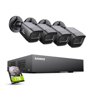 SANNCE 8-Channel 1080P Outdoor Security Camera System