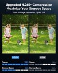 SANNCE 8-Channel 1080P Outdoor Security Camera System