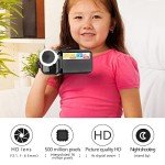 Annadue 16X Zoom HD Vlogging Camera for Kids
