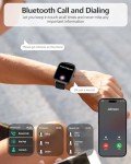 Smartwatch with Fitness Tracking & Call Features